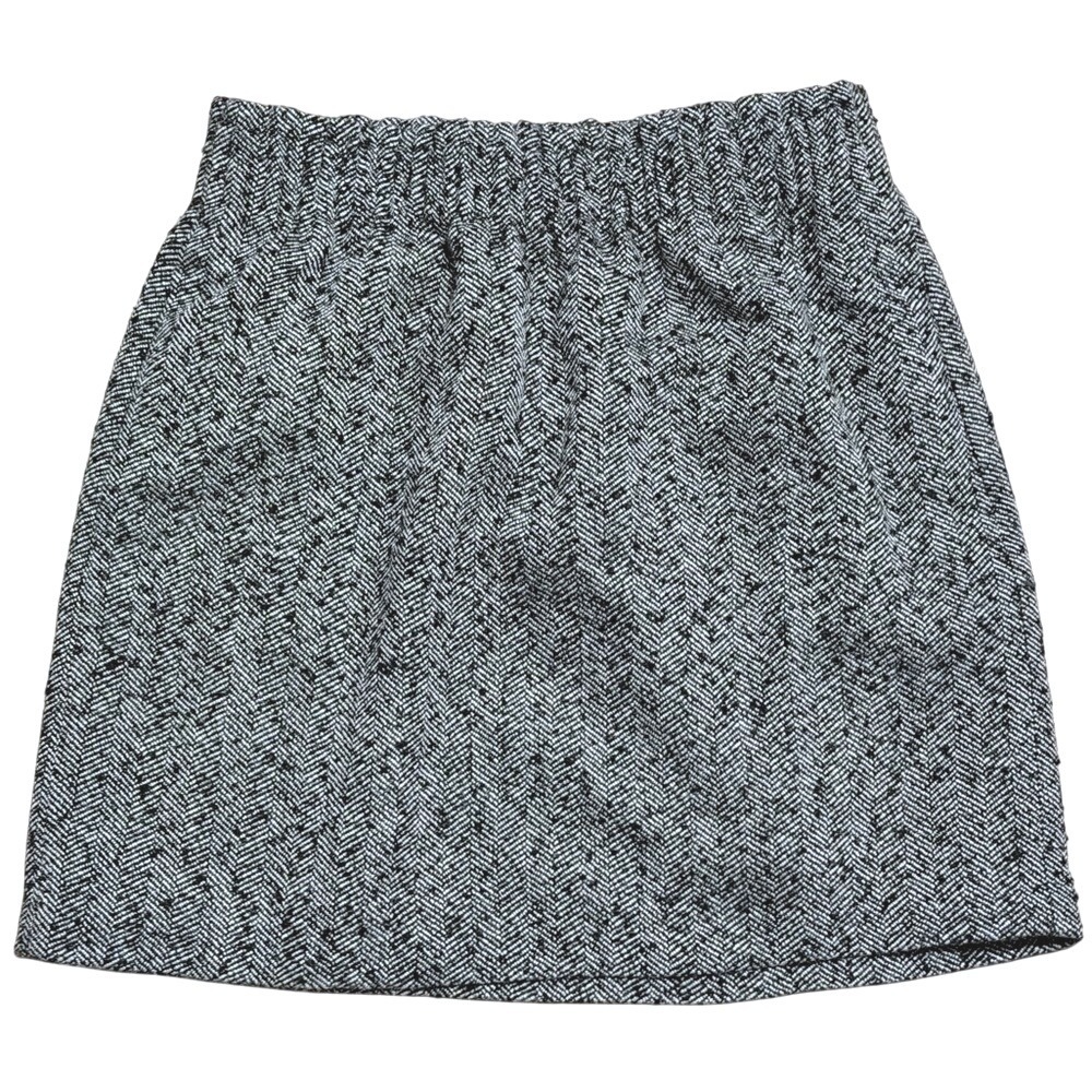 J. Crew Tweed Skirt Size 2 Mini Pull On Career Wear Stylish Classic Preppy